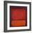 Untitled-Mark Rothko-Framed Art Print