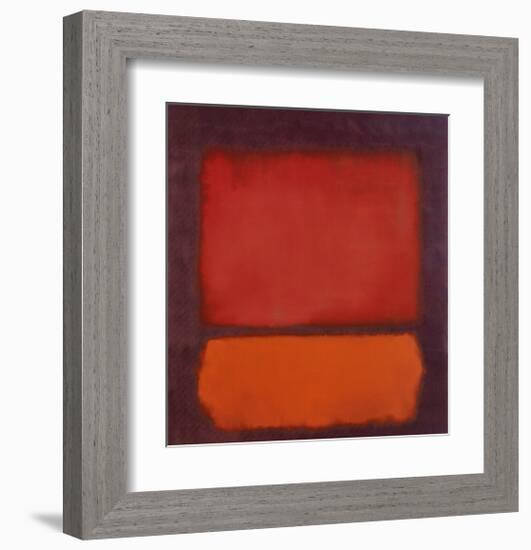 Untitled-Mark Rothko-Framed Art Print