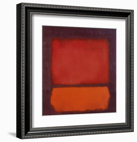 Untitled-Mark Rothko-Framed Art Print