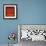 Untitled-Mark Rothko-Framed Art Print displayed on a wall