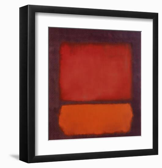 Untitled-Mark Rothko-Framed Art Print