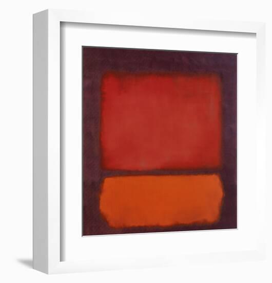 Untitled-Mark Rothko-Framed Art Print