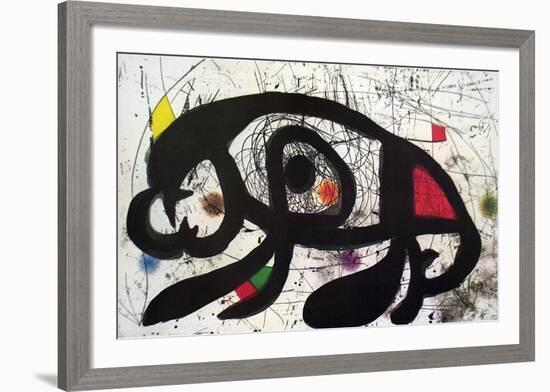 Untitled-Joan Miro-Framed Collectable Print