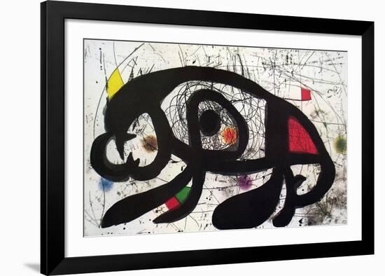 Untitled-Joan Miro-Framed Collectable Print