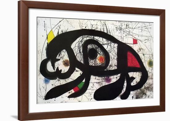 Untitled-Joan Miro-Framed Collectable Print