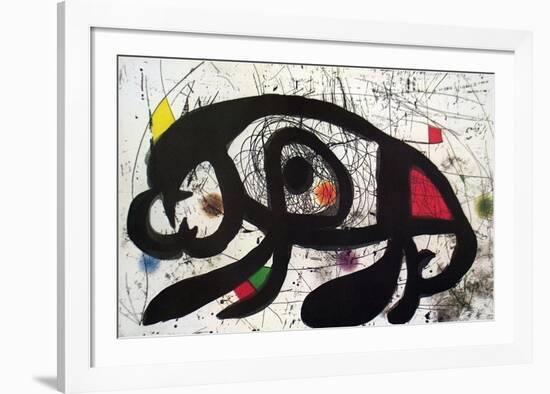 Untitled-Joan Miro-Framed Collectable Print