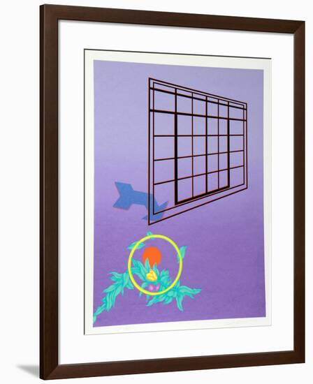 Untitled-Rita Simon-Framed Serigraph