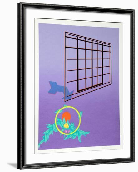 Untitled-Rita Simon-Framed Serigraph