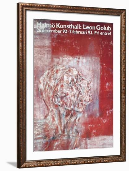 Untitled-Leon Golub-Framed Collectable Print