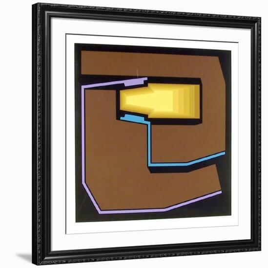 untitled-Yves Millecamps-Framed Serigraph