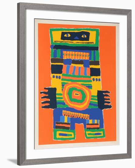 Untitled-Jacques Soisson-Framed Serigraph