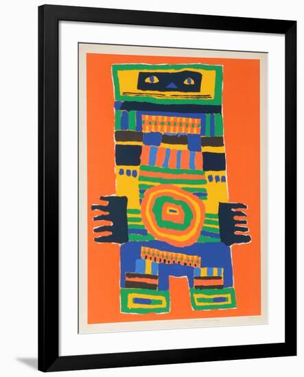 Untitled-Jacques Soisson-Framed Serigraph