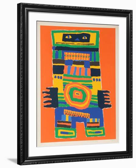 Untitled-Jacques Soisson-Framed Serigraph