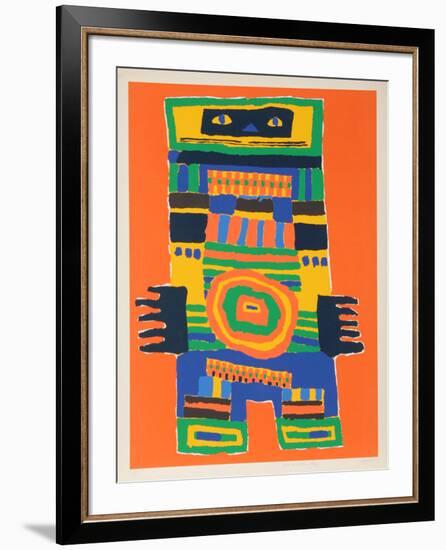 Untitled-Jacques Soisson-Framed Serigraph