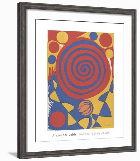 Untitled-Alexander Calder-Framed Art Print