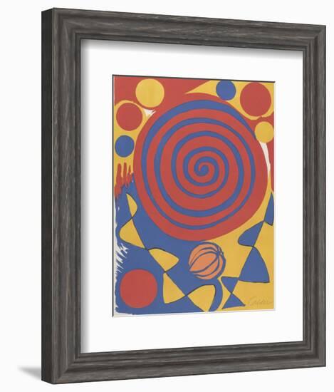 Untitled-Alexander Calder-Framed Art Print