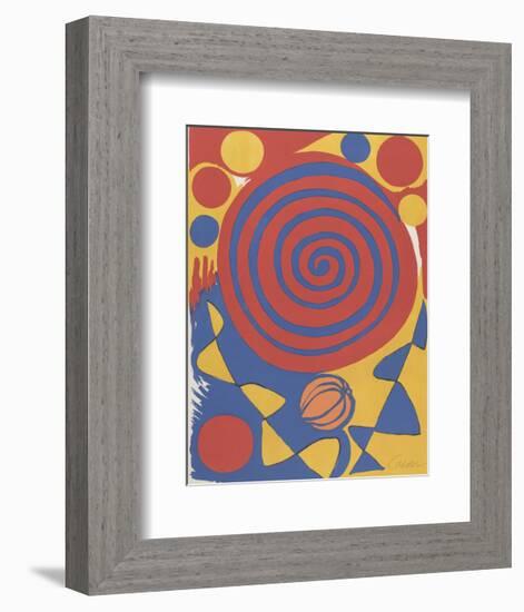 Untitled-Alexander Calder-Framed Art Print