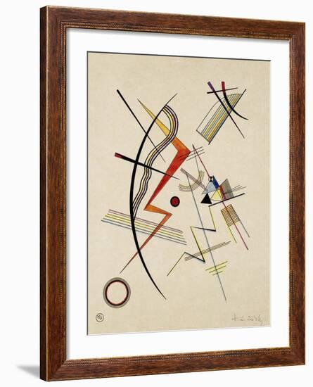 Untitled-Wassily Kandinsky-Framed Art Print