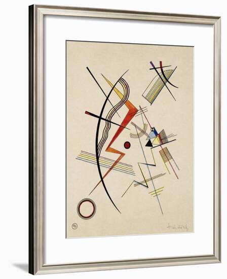 Untitled-Wassily Kandinsky-Framed Art Print