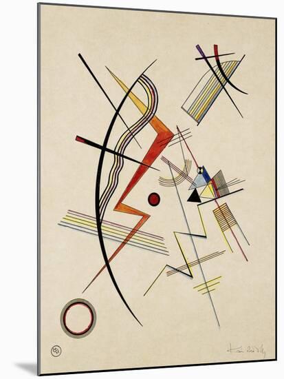 Untitled-Wassily Kandinsky-Mounted Art Print