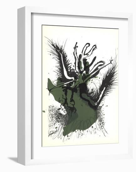 Untitled-Paul Rebeyrolle-Framed Art Print