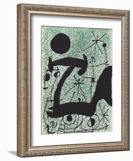 Untitled-Joan Miro-Framed Premium Edition