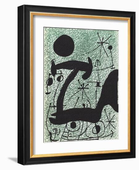 Untitled-Joan Miro-Framed Premium Edition