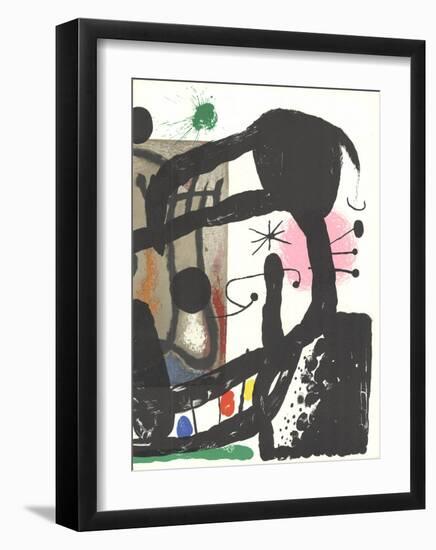 Untitled-Joan Miro-Framed Premium Edition