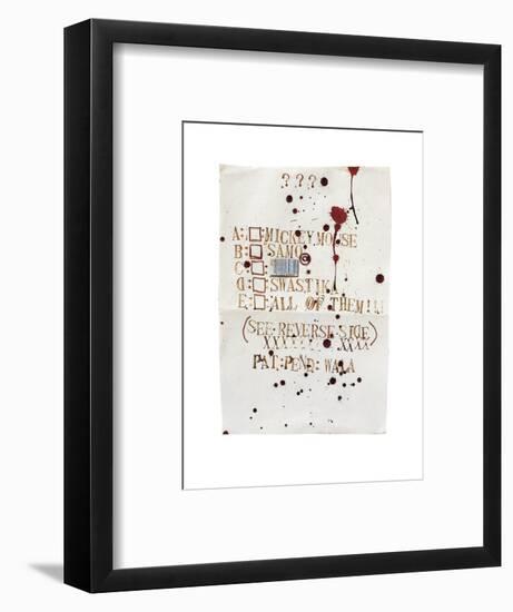 Untitled-Jean-Michel Basquiat-Framed Giclee Print