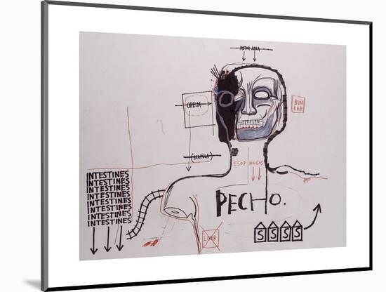Untitled-Jean-Michel Basquiat-Mounted Giclee Print