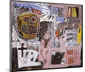 Untitled-Jean-Michel Basquiat-Mounted Giclee Print
