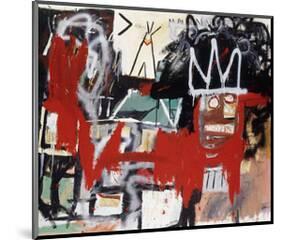 Untitled-Jean-Michel Basquiat-Mounted Giclee Print