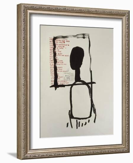 Untitled-Jean-Michel Basquiat-Framed Giclee Print