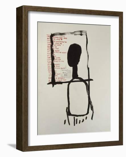 Untitled-Jean-Michel Basquiat-Framed Giclee Print