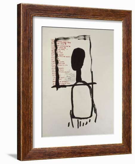 Untitled-Jean-Michel Basquiat-Framed Giclee Print