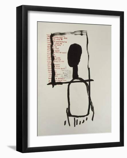 Untitled-Jean-Michel Basquiat-Framed Giclee Print