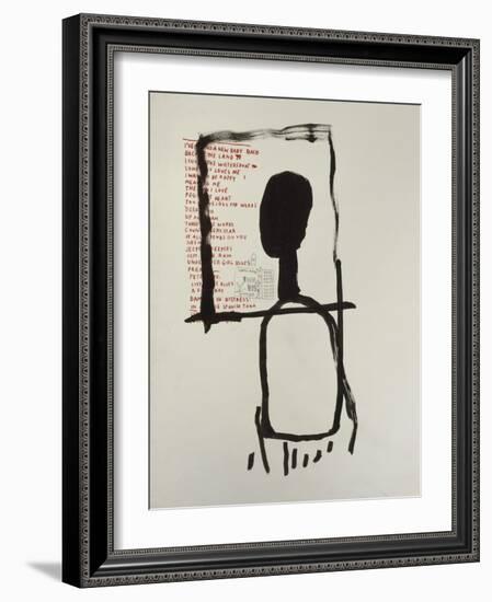 Untitled-Jean-Michel Basquiat-Framed Giclee Print