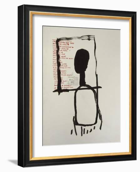 Untitled-Jean-Michel Basquiat-Framed Giclee Print