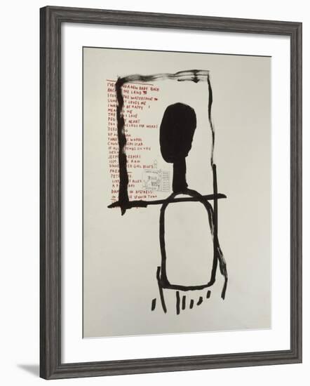 Untitled-Jean-Michel Basquiat-Framed Giclee Print