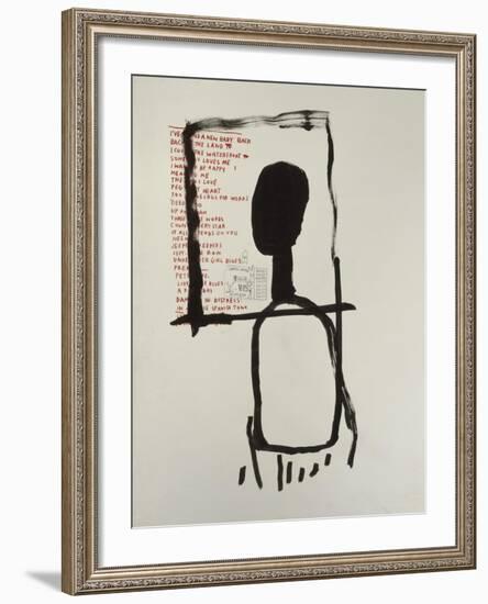 Untitled-Jean-Michel Basquiat-Framed Giclee Print