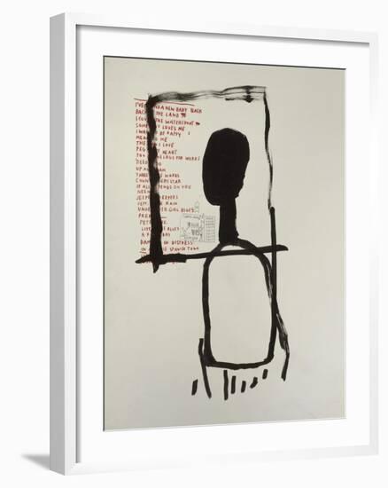 Untitled-Jean-Michel Basquiat-Framed Giclee Print