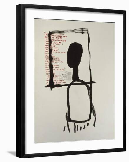 Untitled-Jean-Michel Basquiat-Framed Giclee Print