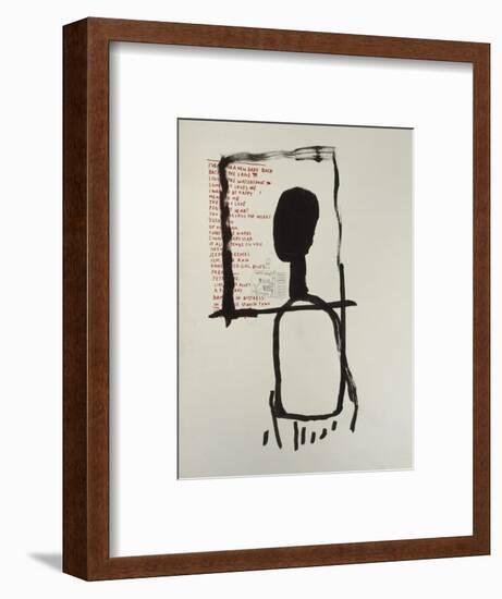 Untitled-Jean-Michel Basquiat-Framed Giclee Print