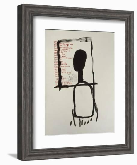 Untitled-Jean-Michel Basquiat-Framed Giclee Print