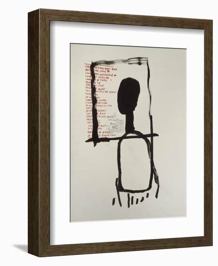 Untitled-Jean-Michel Basquiat-Framed Giclee Print