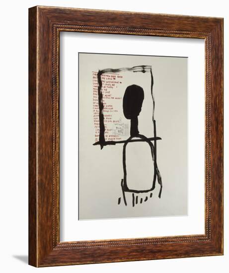 Untitled-Jean-Michel Basquiat-Framed Giclee Print