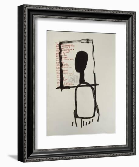 Untitled-Jean-Michel Basquiat-Framed Giclee Print