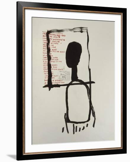 Untitled-Jean-Michel Basquiat-Framed Giclee Print