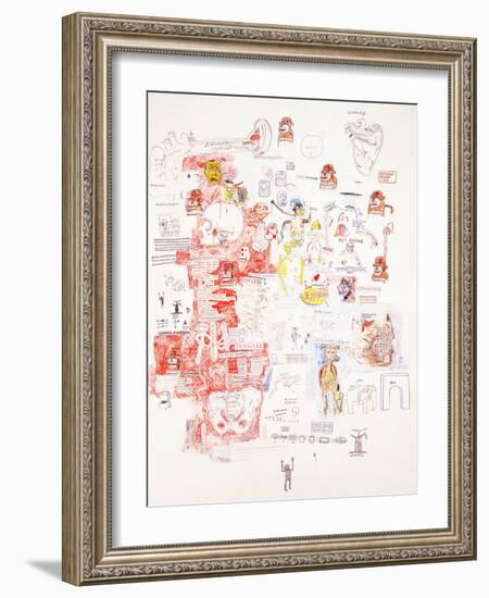 Untitled-Jean-Michel Basquiat-Framed Giclee Print