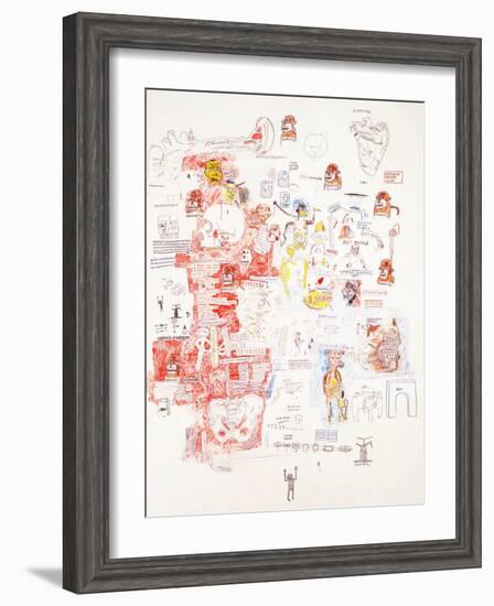 Untitled-Jean-Michel Basquiat-Framed Giclee Print